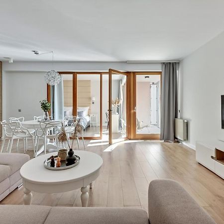 Aura - Riverside & Parking By Downtown Apartments Gdansk Ngoại thất bức ảnh