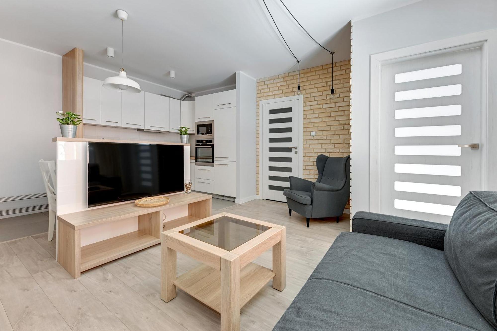 Aura - Riverside & Parking By Downtown Apartments Gdansk Ngoại thất bức ảnh
