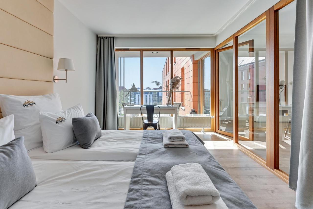 Aura - Riverside & Parking By Downtown Apartments Gdansk Ngoại thất bức ảnh