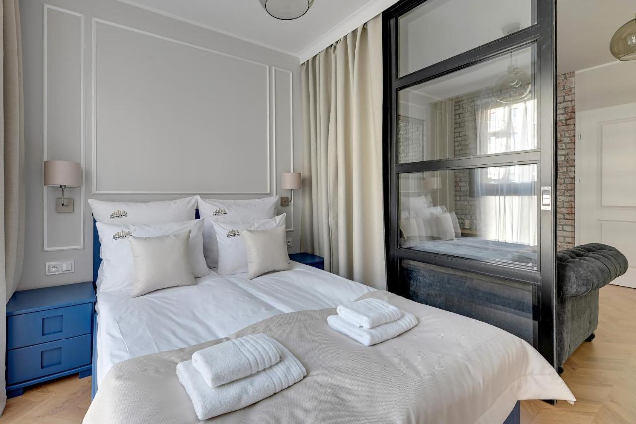 Aura - Riverside & Parking By Downtown Apartments Gdansk Ngoại thất bức ảnh