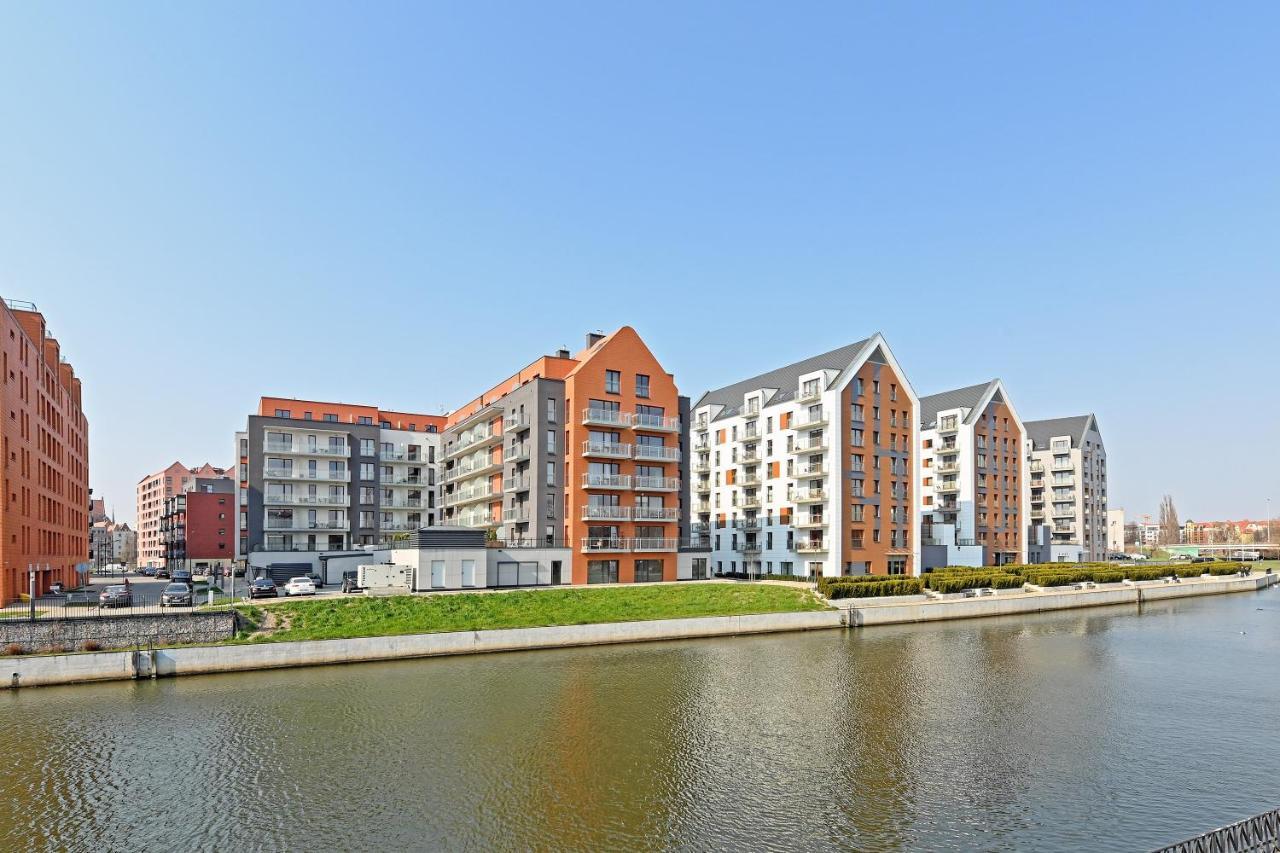 Aura - Riverside & Parking By Downtown Apartments Gdansk Ngoại thất bức ảnh