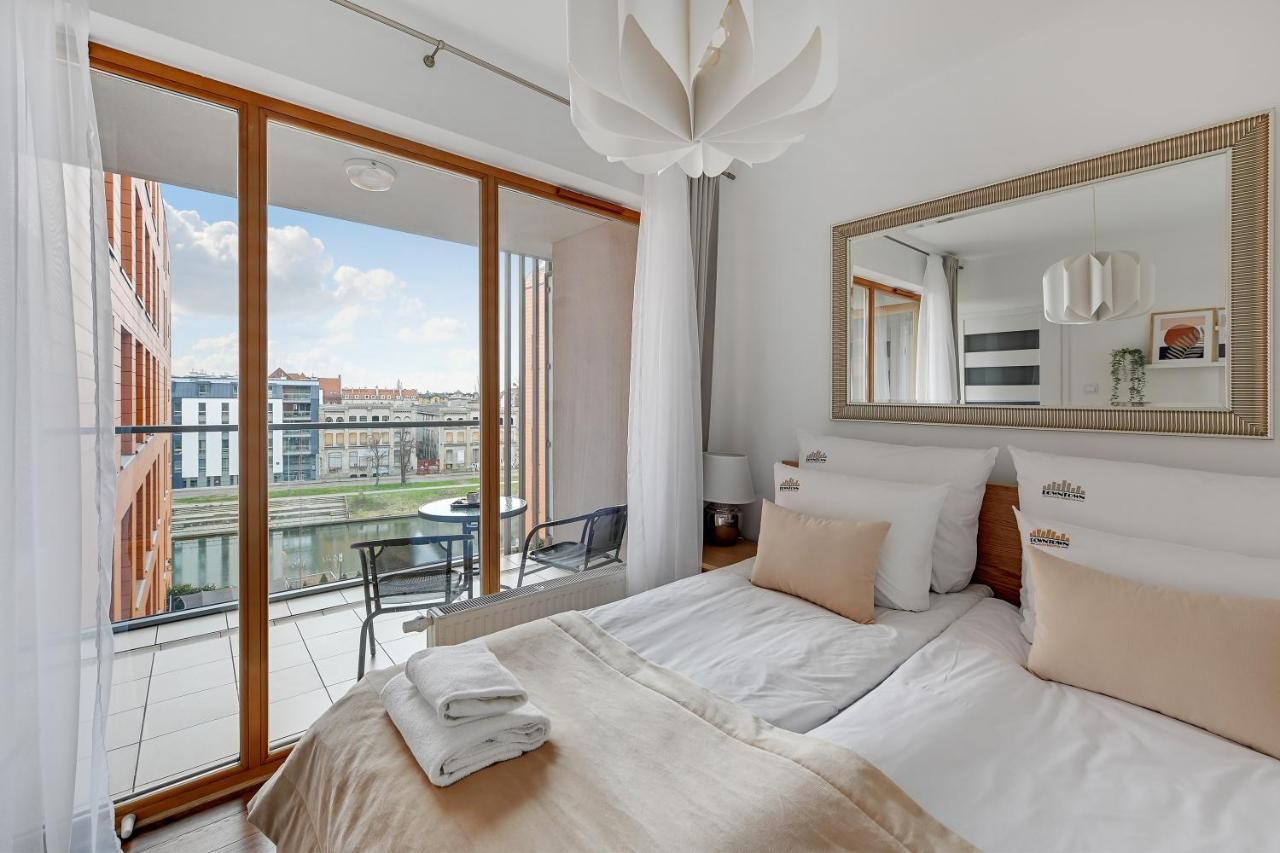 Aura - Riverside & Parking By Downtown Apartments Gdansk Ngoại thất bức ảnh