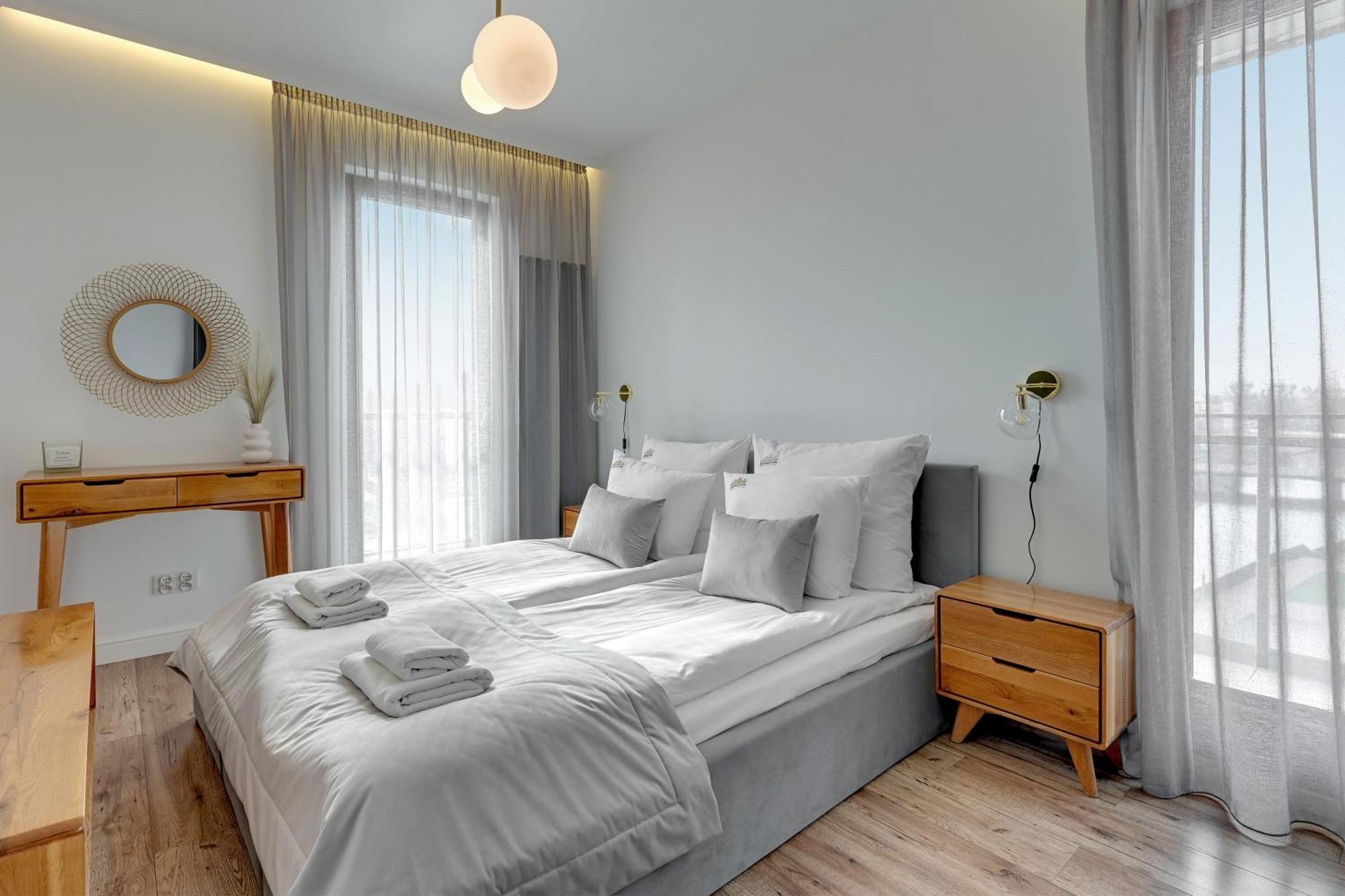 Aura - Riverside & Parking By Downtown Apartments Gdansk Ngoại thất bức ảnh
