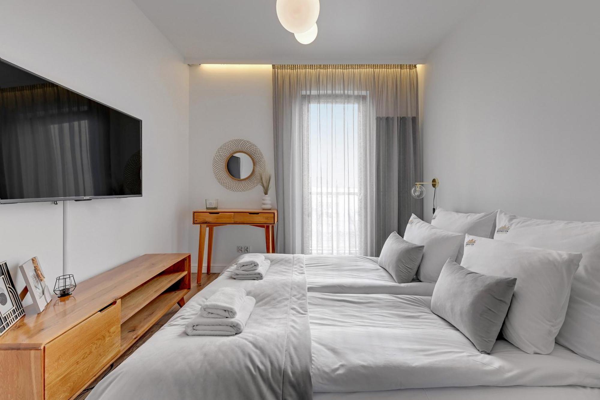 Aura - Riverside & Parking By Downtown Apartments Gdansk Phòng bức ảnh