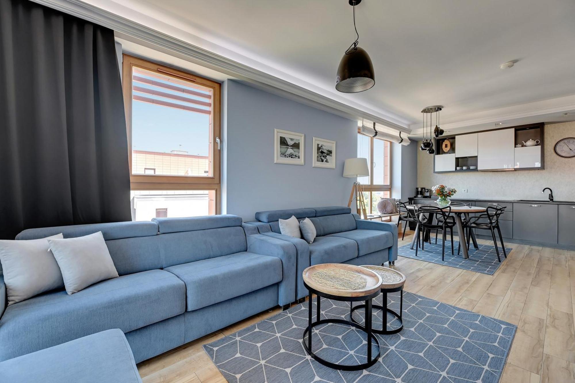 Aura - Riverside & Parking By Downtown Apartments Gdansk Ngoại thất bức ảnh
