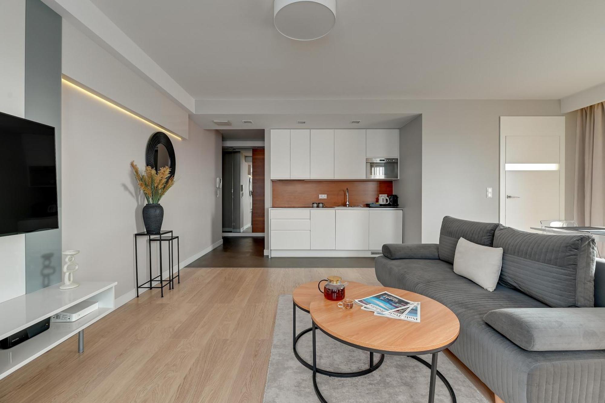 Aura - Riverside & Parking By Downtown Apartments Gdansk Phòng bức ảnh
