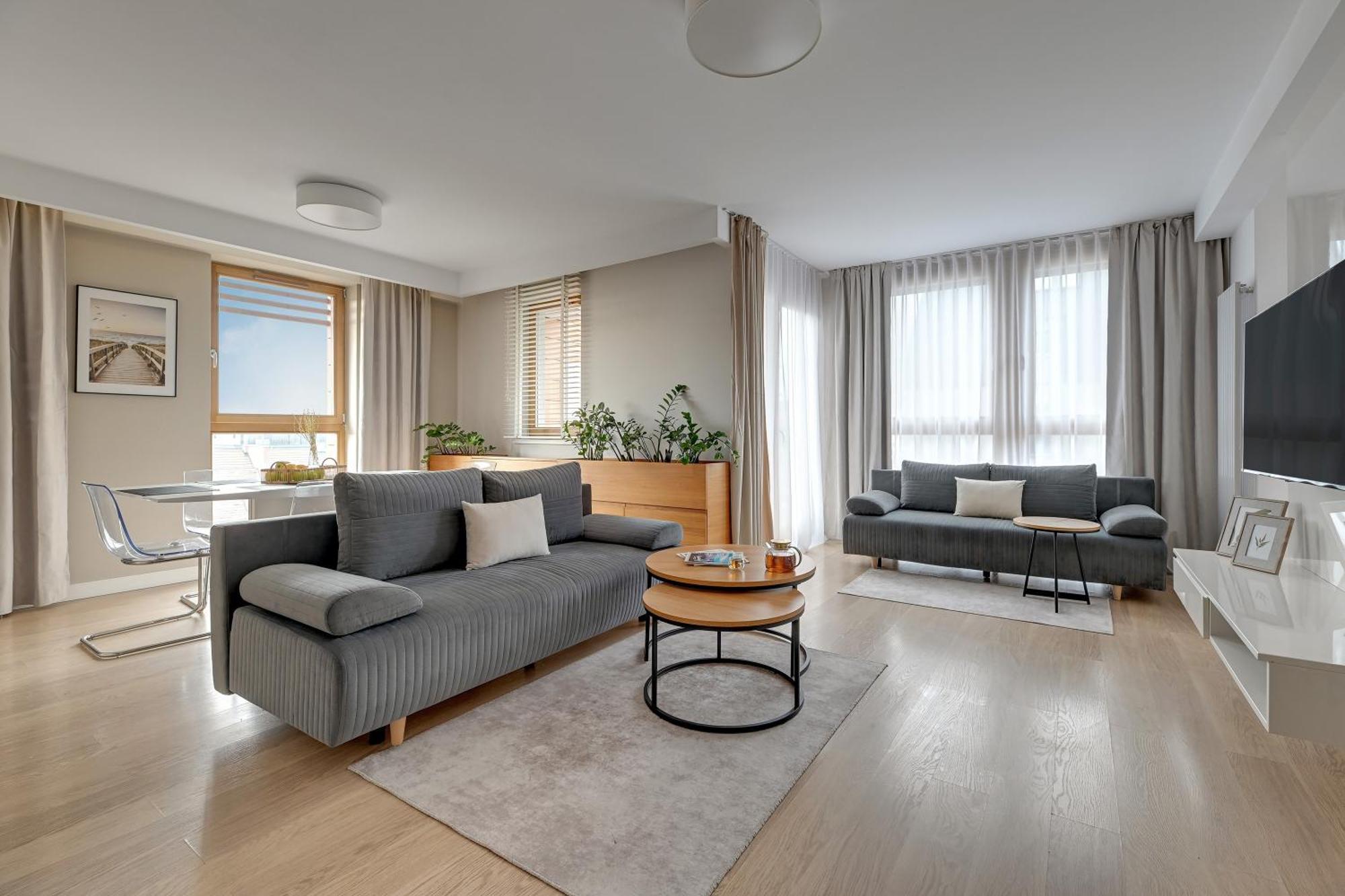 Aura - Riverside & Parking By Downtown Apartments Gdansk Ngoại thất bức ảnh